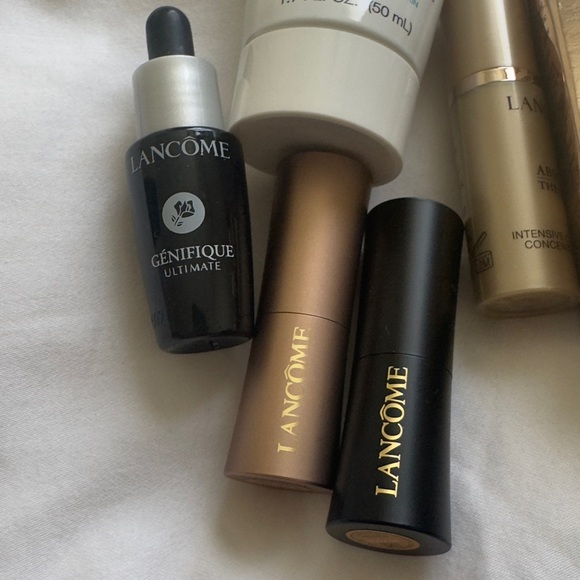 Lancome serum absolue lipstick mascara set eyeshadow radiance cleanser lip - Picture 7 of 13